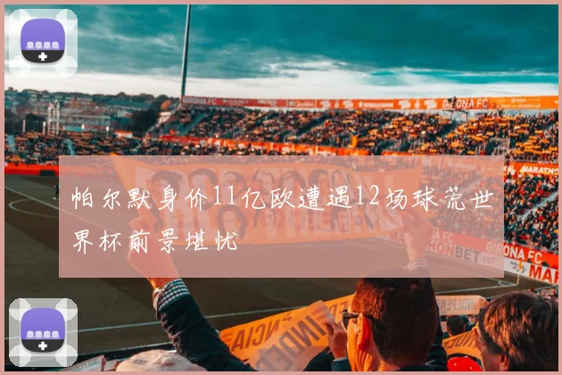 帕尔默身价11亿欧遭遇12场球荒世界杯前景堪忧